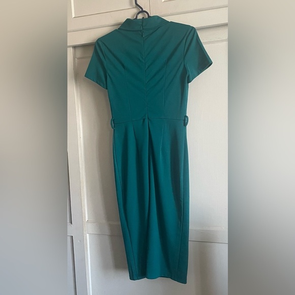 MUXXN Mock Neck Bodycon Dress. Pre-Owned. - Picture 9 of 14